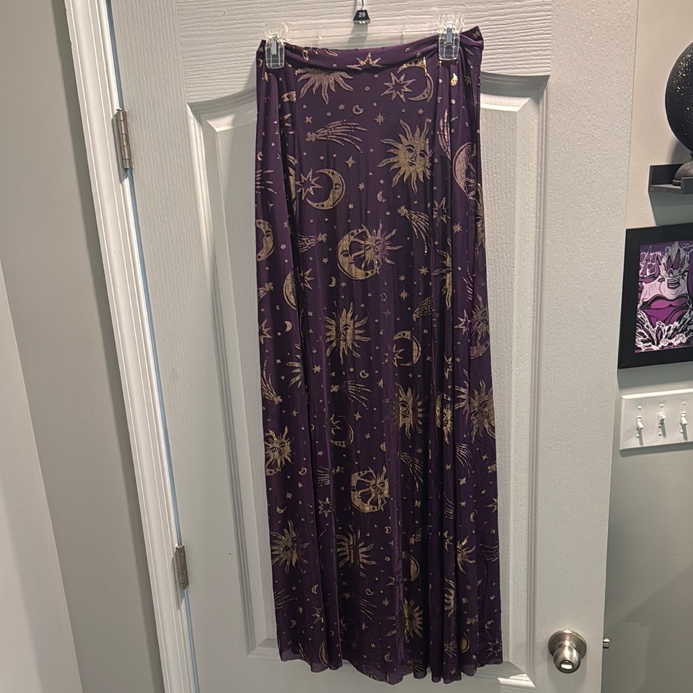 Blackmilk Celestial Foil double split Skirt